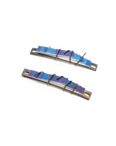 M125A-1 Cut, Punched and Slotted Leaf Spring Assembly Set (Top)