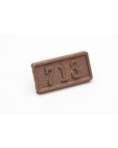 T213-1 Number Plate "713"