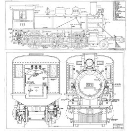 Allen Models: MP 7-2 Mogul Erection Drawing Only